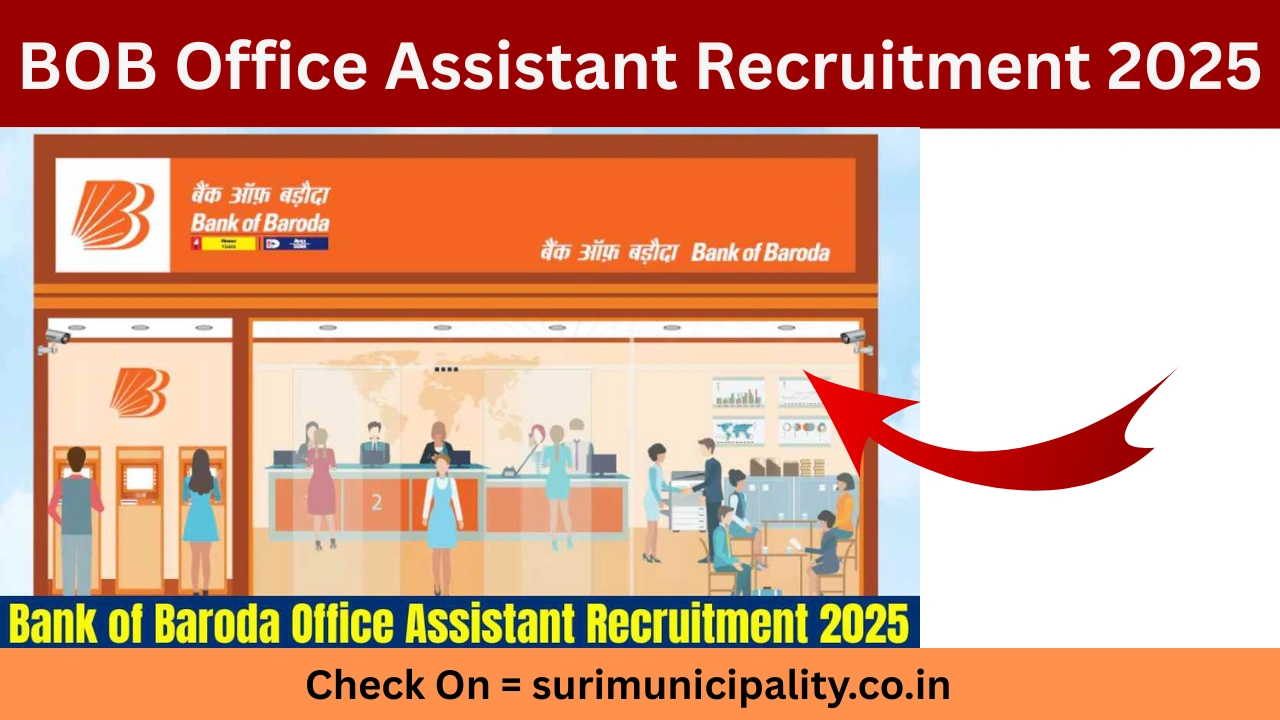 BOB Office Assistant Recruitment 2025
