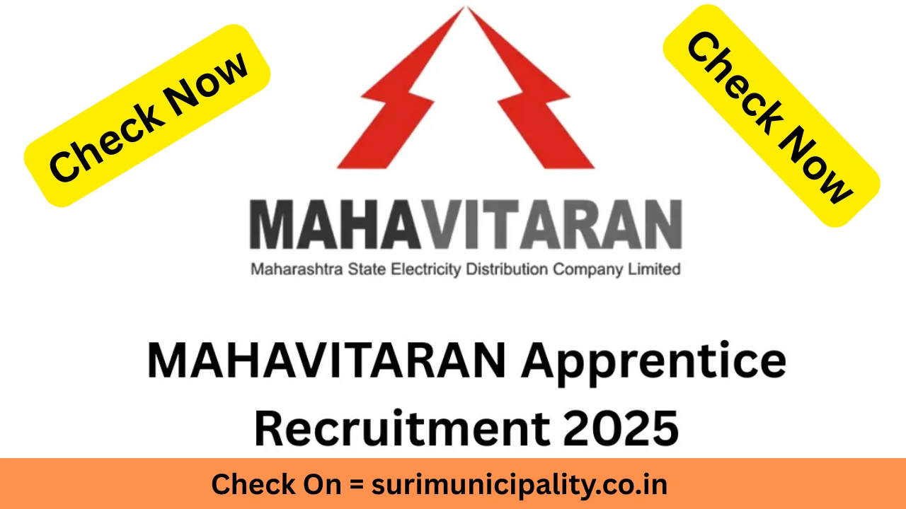 MAHAVITARAN Apprentice Recruitment 2025