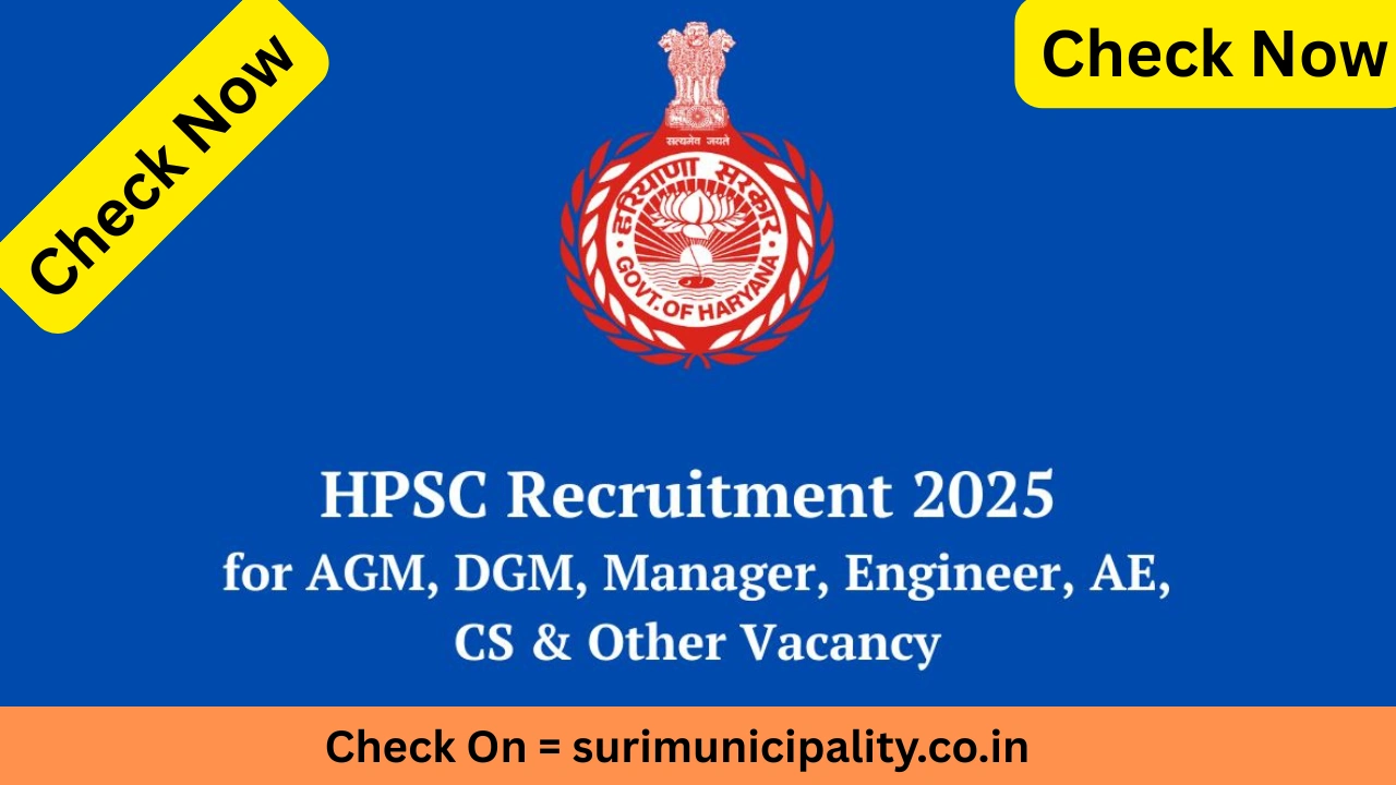 HPSC Recruitment 2025