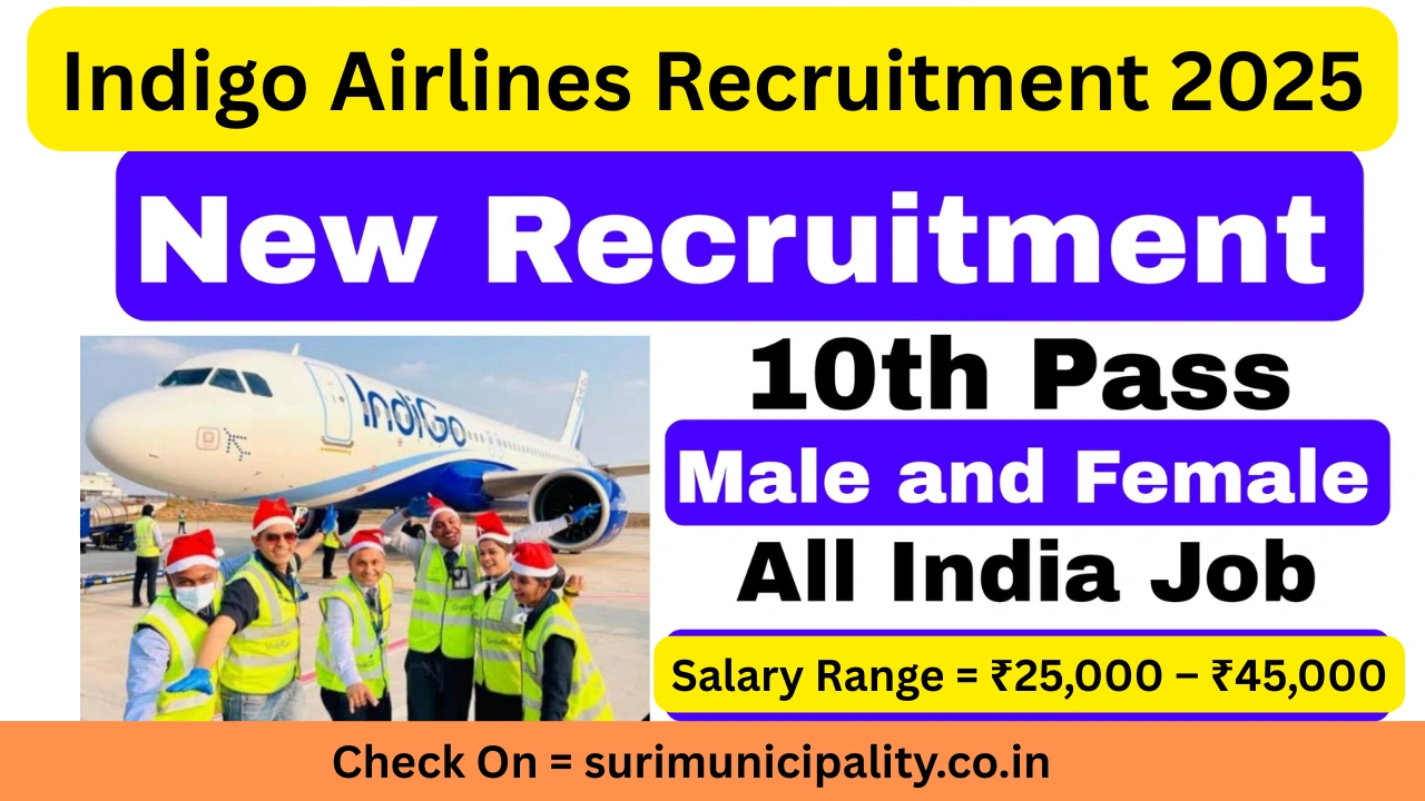 Indigo Airlines Recruitment 2025