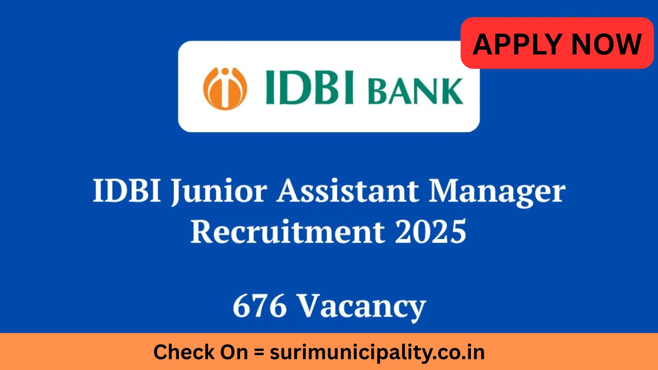 IDBI Bank Recruitment 2025
