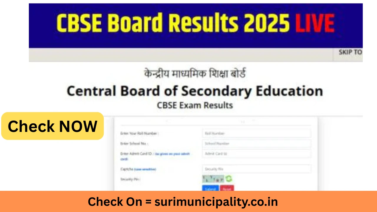 CBSE Class 10, 12 Result 2025