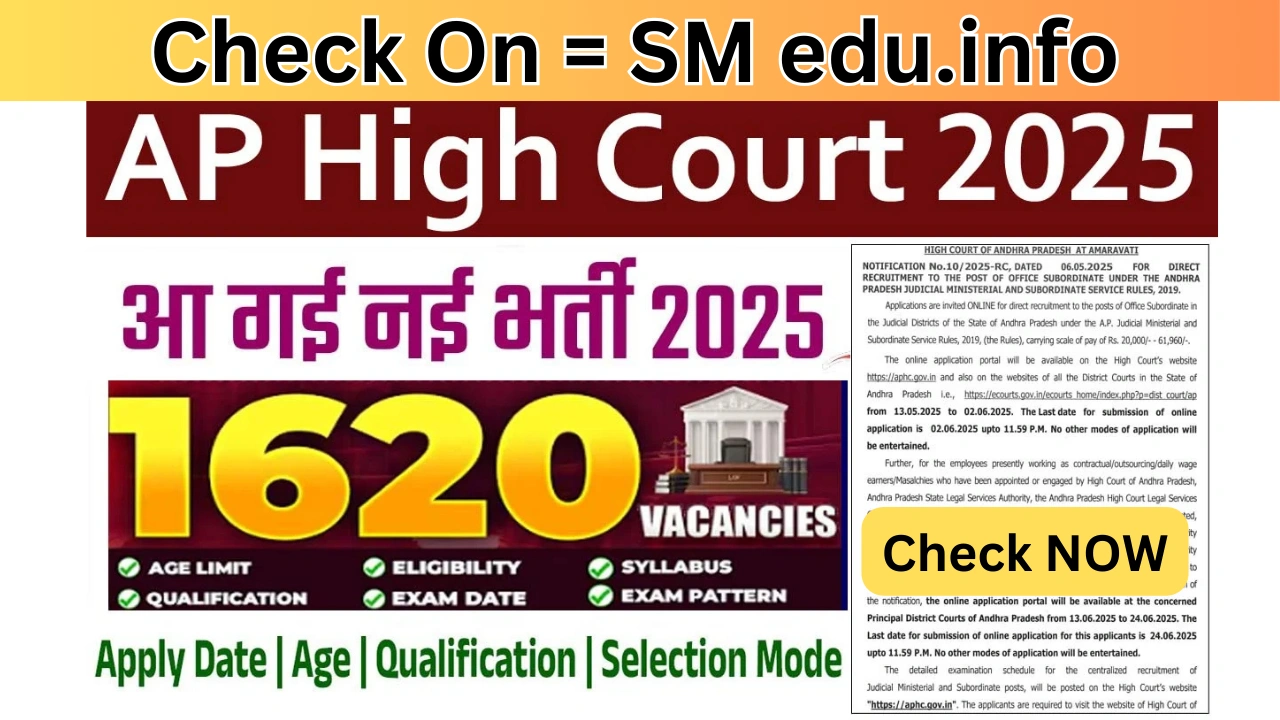 AP High Court Group C Recruitment 2025