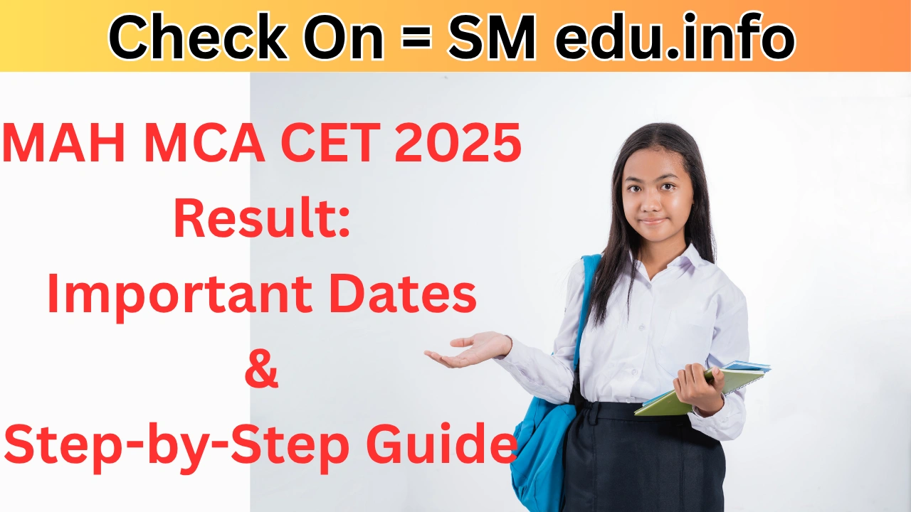 MAH MCA CET 2025 Result